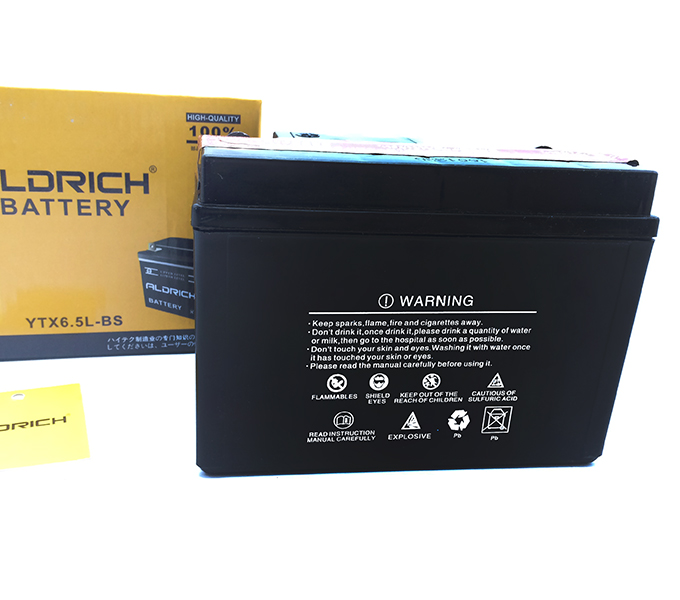 battery ytx6.5l bs